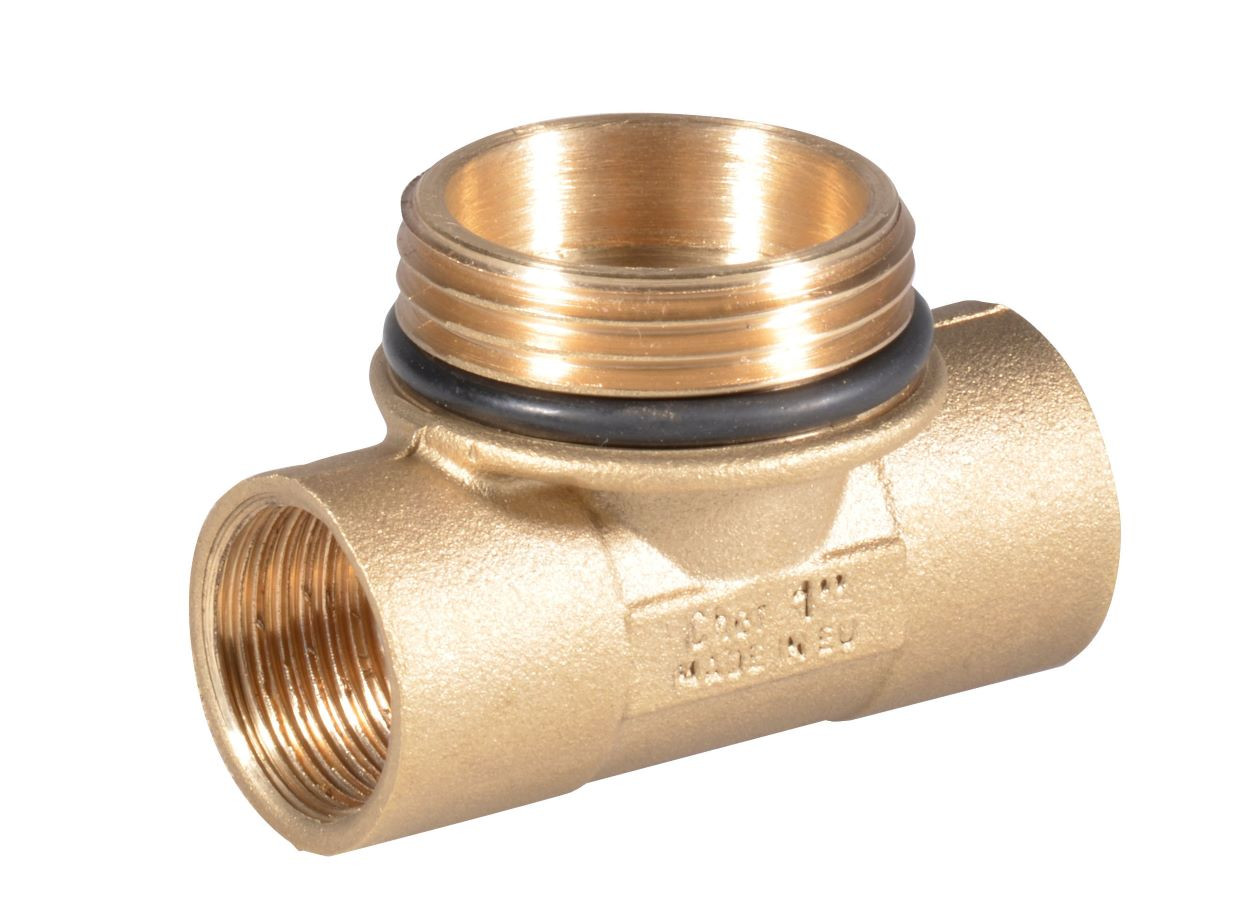 CherPlus T-idom o-gyűrűvel 1/2" x 1" x 1/2" (külső menetes)