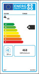 ELDOM Beta 7 fürdőszobai elektromos átfolyós vízmelegítő tusolófejjel (6,5 kW)