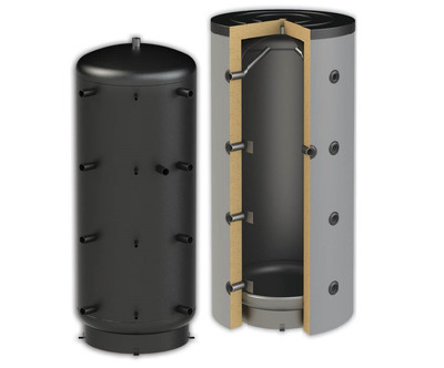 Sunsystem PBM 800 fűtési puffer tartály szigeteléssel (785 liter)