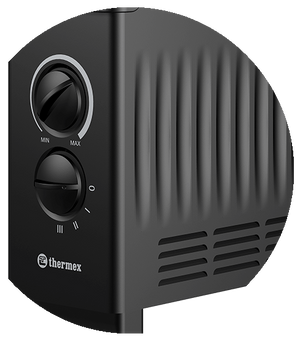 THERMEX CADORNA 2000 elektromos fűtőpanel lábon álló kialakítással (2000 Watt / matt fekete)
