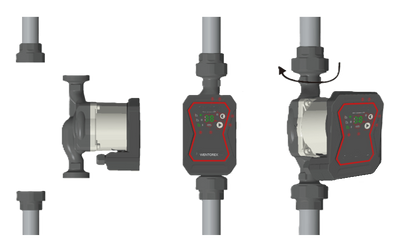 WENTOREX H-PUMP 25-6-180 keringető szivattyú (EU-ERP)