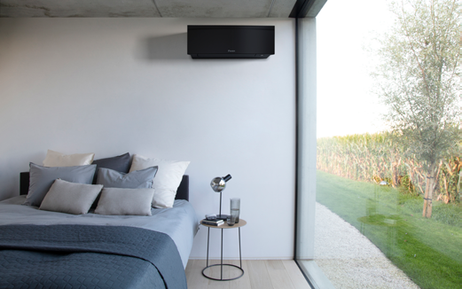Daikin Comfora hálószobában