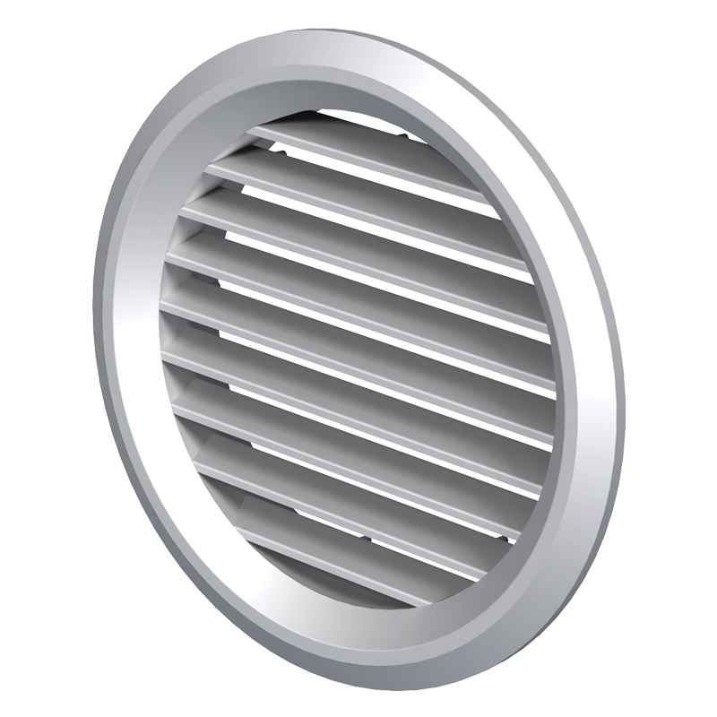 Vents - Vents MV 80 bVs Kerek Szellőzőrács Barna hivatalos termékfotó