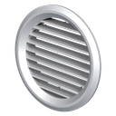 Vents - Vents MV 80 bVs Kerek Szellőzőrács Barna hivatalos termékfotó