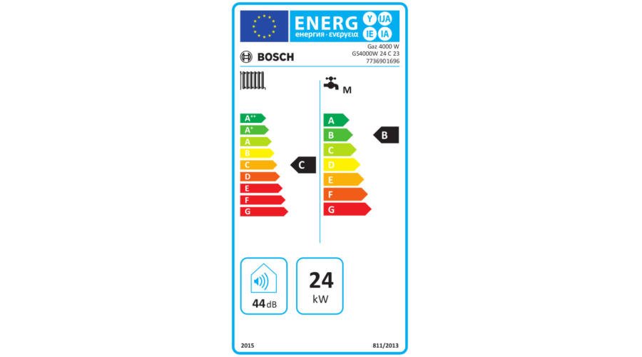 Bosch Gaz Star GS4000W 24 C 23 KOMBI Kéményes fali gázkazán 3