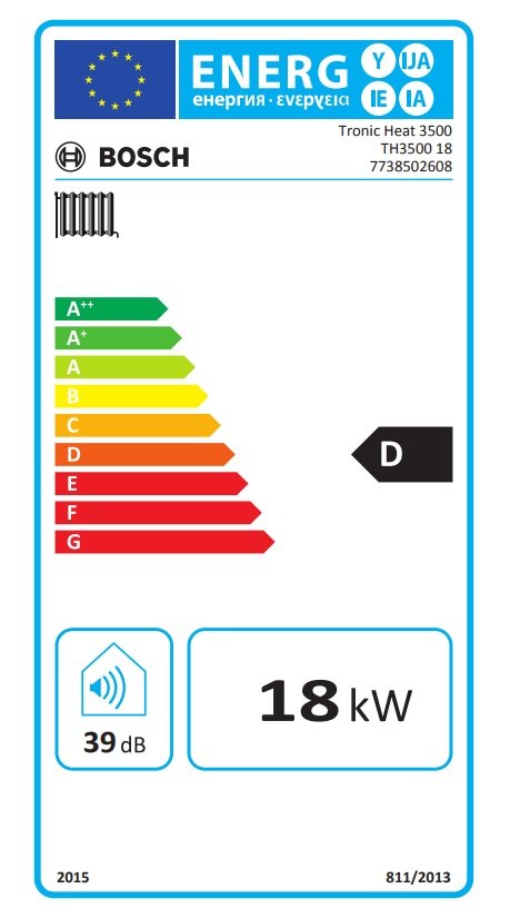 Bosch Tronic Heat 3500 18 kW elektromos kazán 3
