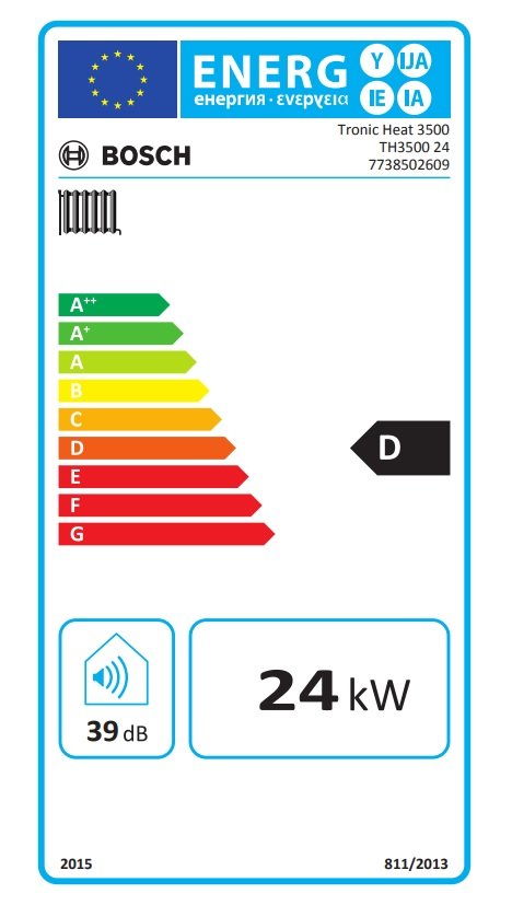 Bosch Tronic Heat 3500 24 kW elektromos kazán 3