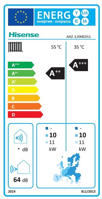 Hisense Hi-Therma 12 kW 3 fázisú monoblokk hőszivattyú 2