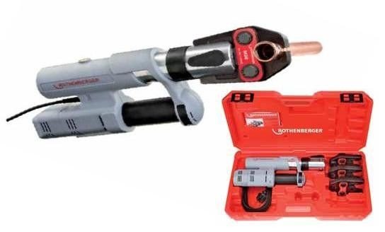 Rothenberger ROMAX AC ECO présgép (220V) kofferben 2