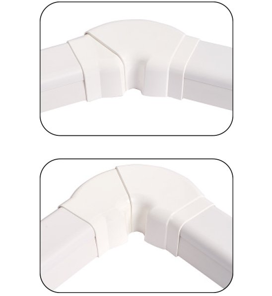 VECAMCO Dekor 65x50 mm állítható sarokelem 117 6db/karton 2