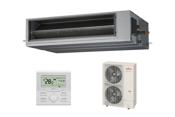 Fujitsu ARYG90LHTA/AOYG90LRLA hivatalos termékfotó