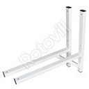 KLÍMATARTÓ KONZOL (ERŐSÍTETT) HEGESZTETT FIX, (700x700 mm/14 2