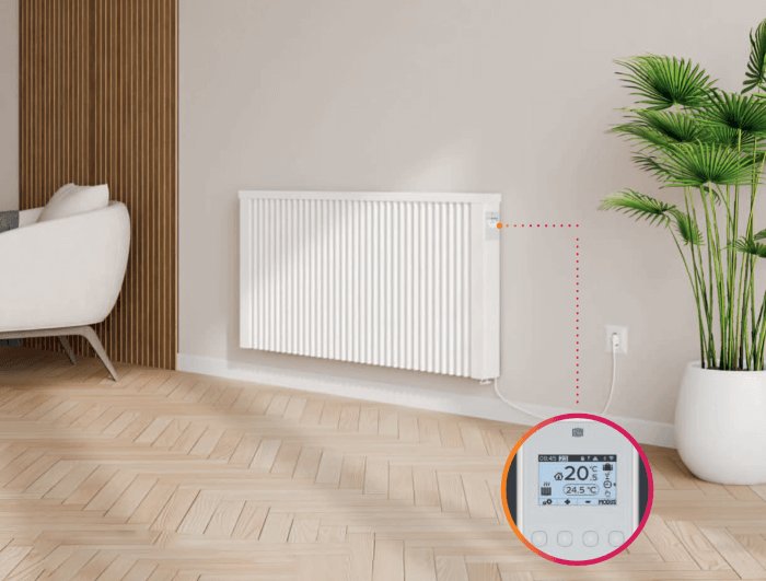 AeroFlow MIDI 1950 W Pro WiFi hőtárolós elektromos radiátor  4