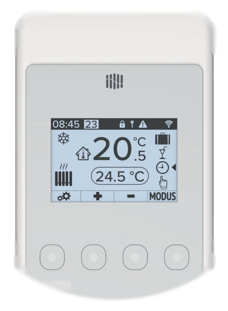 AeroFlow MIDI 1950 W Pro WiFi hőtárolós elektromos radiátor  5