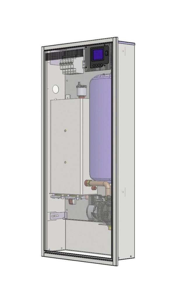 Centrometal El-Cm HomeTech 12 kW falba beépíthető elektromos 3