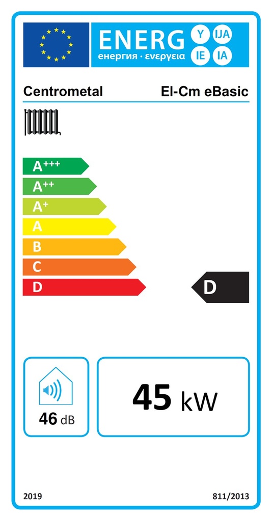 Centrometal El-Cm eBasic Szett 45 kW elektromos kazán közpon 17