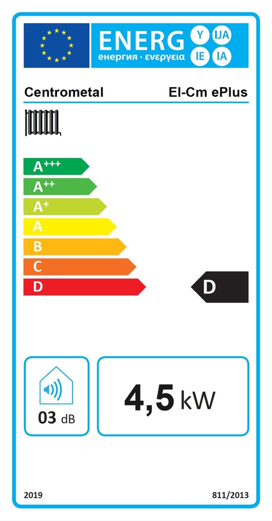 Centrometal El-Cm ePlus 4,5 kW elektromos kazán központi fűt 10