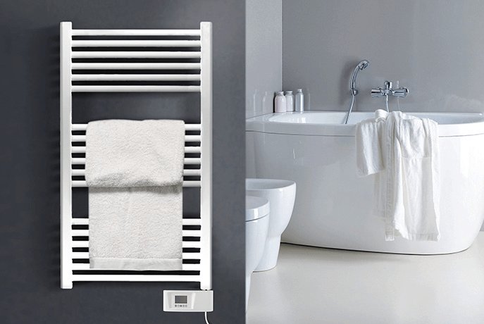 Deltacalor Electro 750 Watt XL elektromos törölközőszárítós  4