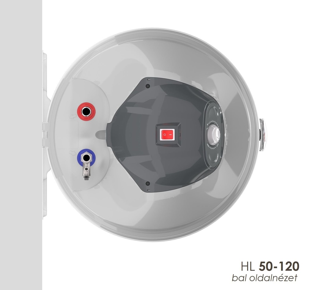 ELDOM Favourite 120 HL vízszintes elektromos vízmelegítő (3  5