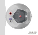 ELDOM Favourite 80 HL vízszintes elektromos vízmelegítő (2 k 5