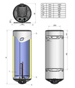 ELDOM New Favourite 150 - elektromos vízmelegítő (150 liter  5
