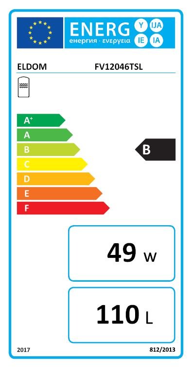 ELDOM New Green Line TSL 120 felső bekötésű indirekt használ 2