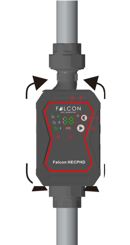 FALCON HECPHD 32-10-180 keringető szivattyú (EU-ERP) 7