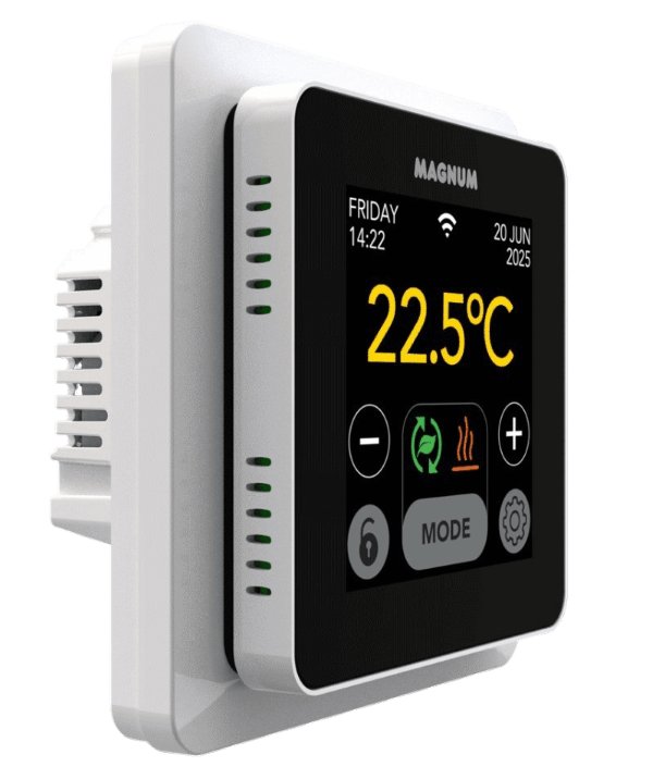MAGNUM MRC-2 Smart WiFi érintőképernyős termosztát szoba- és 5