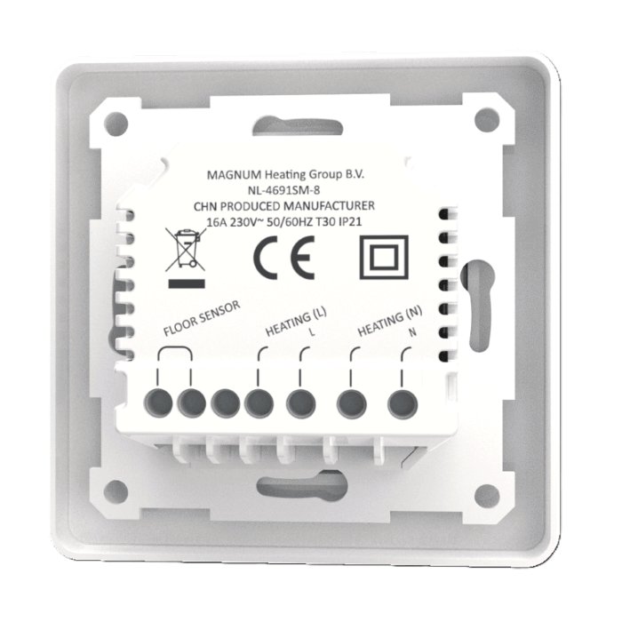 MAGNUM MRC-2 Smart WiFi érintőképernyős termosztát szoba- és 7