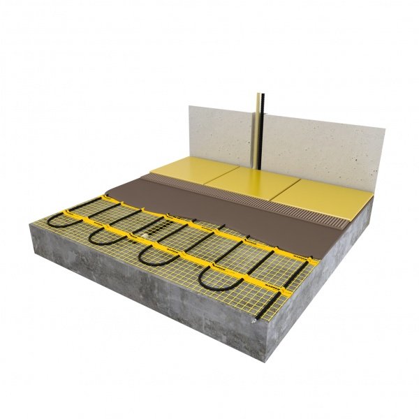 MAGNUM Mat elektromos fűtőszőnyeg 3,5 m2 = 525 W elektromos  5