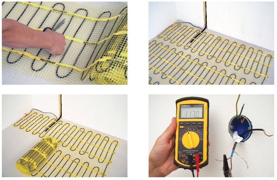 Magnum Mat elektromos fűtőszőnyeg 4,5 m2 / 675 Watt + manuál 9