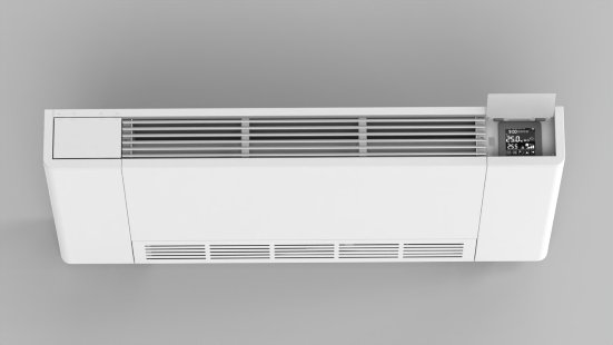 RUBYNOR AMG 1290 WiFi extra vékony fan coil - parapetes vagy 2