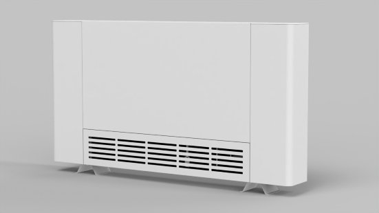 RUBYNOR AMG 1290 WiFi extra vékony fan coil - parapetes vagy 4