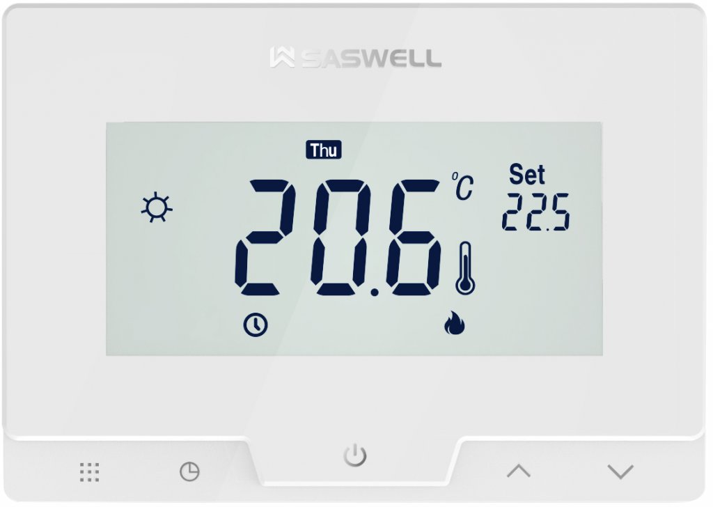 SASWELL T19 RF-WIFI programozható vezeték nélküli szobatermo 3