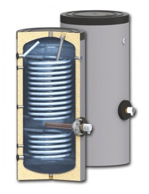 SUNSYSTEM SWP 2N 400 indirekt használati meleg víz tartály h 4