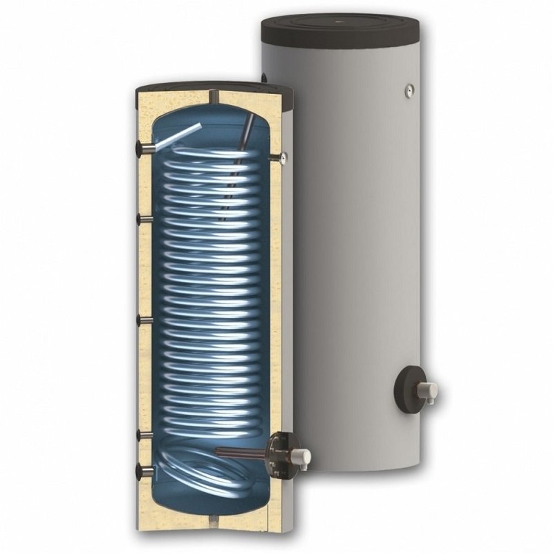 SUNSYSTEM SWP NL 400 indirekt használati meleg víz tartály h 3