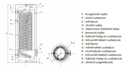 SUNSYSTEM SWP NL 400 indirekt használati meleg víz tartály h 4