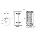 Sunsystem BB V/S1 2L 150 fali álló indirekt HMV tartály 1 ex 6