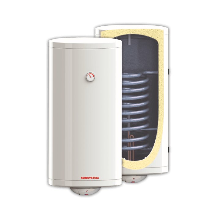Sunsystem BB V/S1 R 150 fali álló indirekt HMV tartály 1 hőc 4