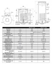 Sunsystem BB V/S1 R 150 fali álló indirekt HMV tartály 1 hőc 7