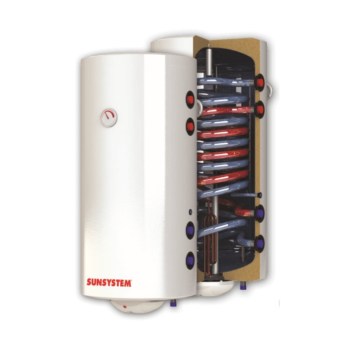 Sunsystem BB V/S2 R 150 fali álló indirekt HMV tartály 2 pár 4