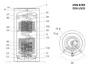 Sunsystem HYG B R2 1000 fűtési puffer tartály 2 db hőcserélő 4