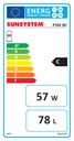 Sunsystem PSM W 80 fűtési puffer tartály szigeteléssel hőszi 5