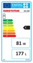 Sunsystem SN 200 indirekt használati meleg víz tartály 1 hőc 5
