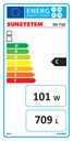Sunsystem SN 750 indirekt használati meleg víz tartály 1 hőc 10