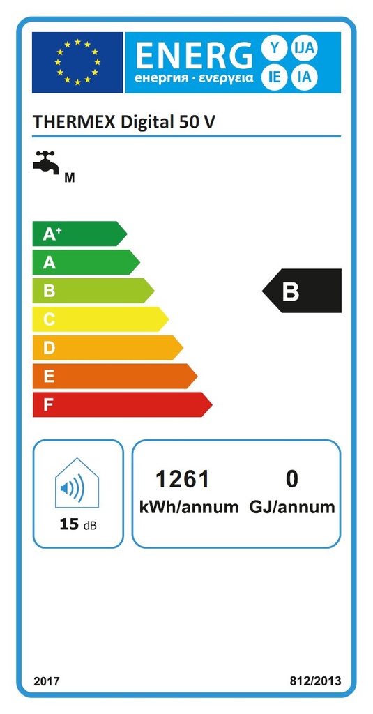 THERMEX Digital WiFi 50 V elektromos vízmelegítő smart funkc 3