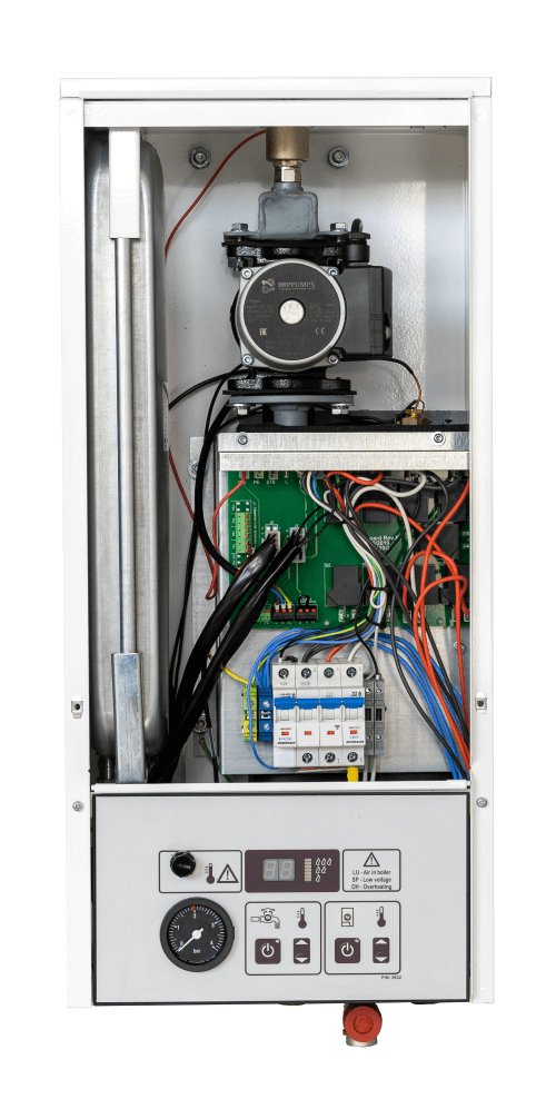 Termostroj Termo Mini New 6 kW elektromos kazán fűtéshez és  3