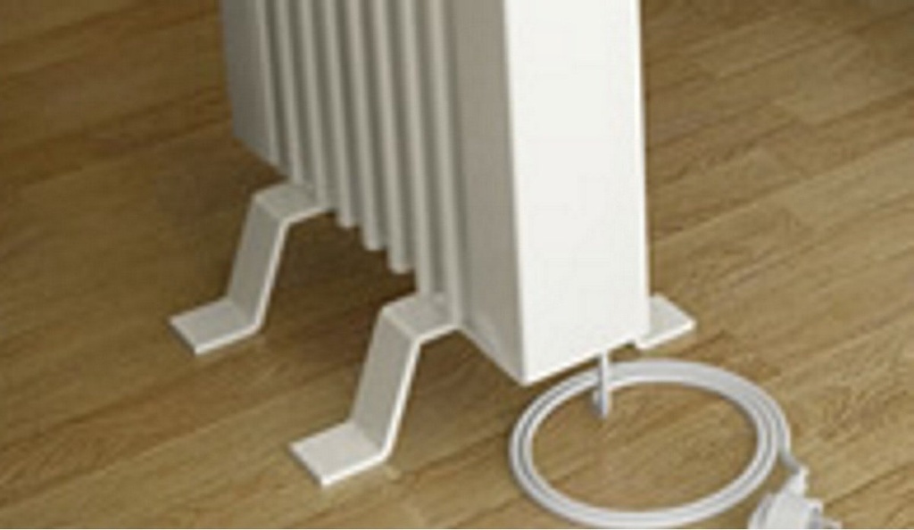 Támasztóláb szett AeroFlow elektromos radiátorhoz (2 db láb) 2