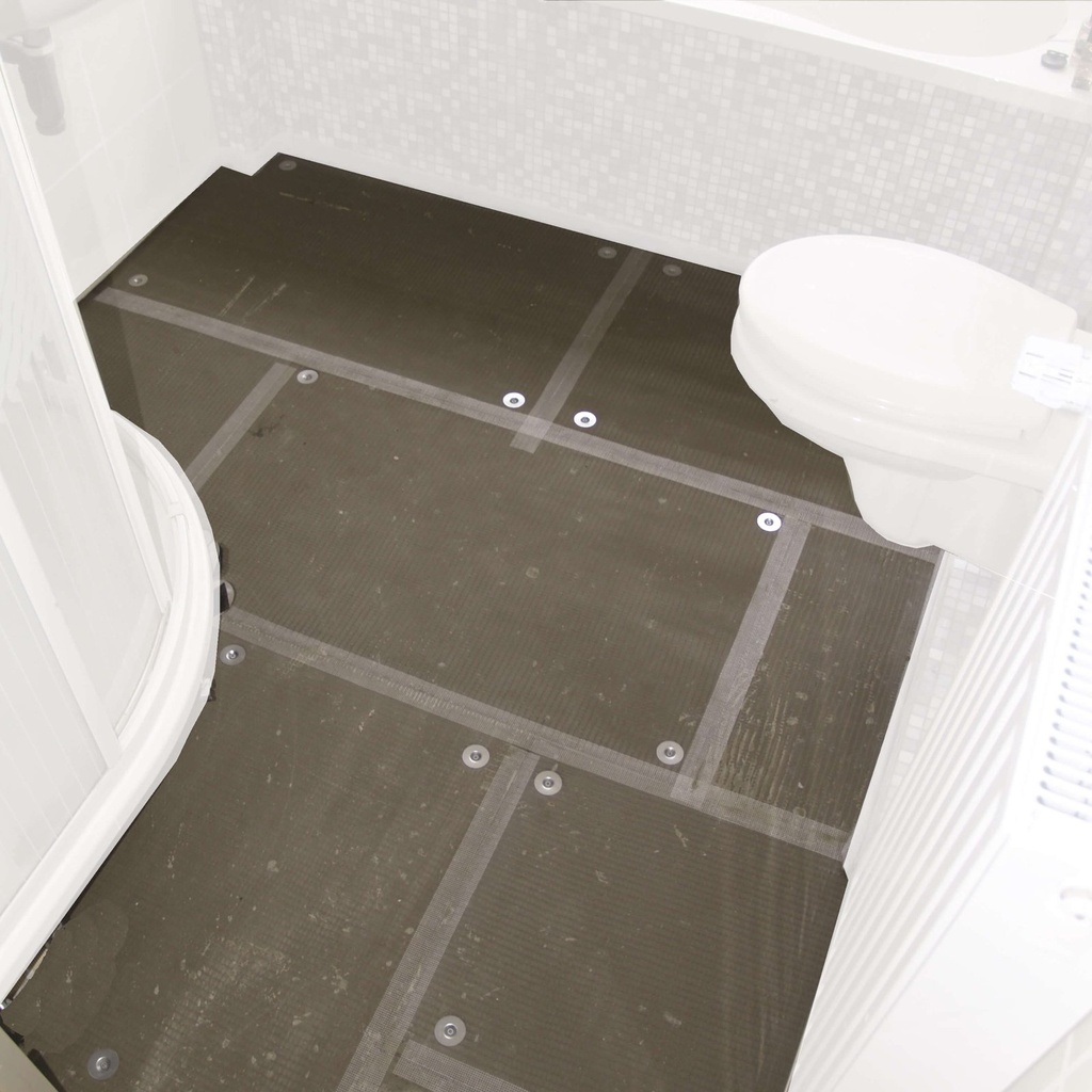 U-HEAT polisztirol szigetelőlap szett 10 mm - 3 m² / 60 x 10 5