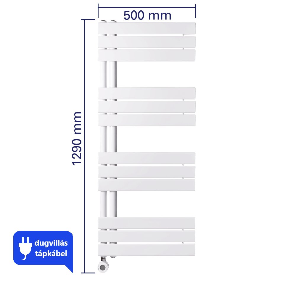 WENTOREX Asymmetric Electric 700 Watt elektromos törölközősz 7